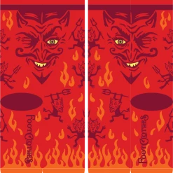 FootClothes Vintage Devil Socks Men's Stuff