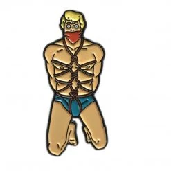 Geeky And Kinky Freddy Enamel Pin