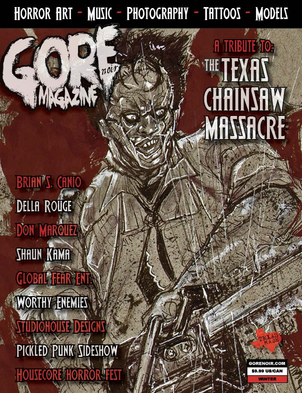 Gore Noir Magazine #12 - Texas Chainsaw Massacre 3 Gore Noir Magazine #12 - Texas Chainsaw Massacre