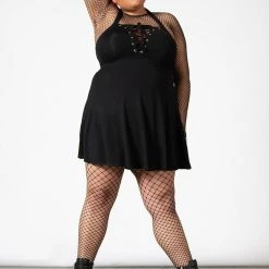 Killstar Gothica Halter Dress Women's Stuff