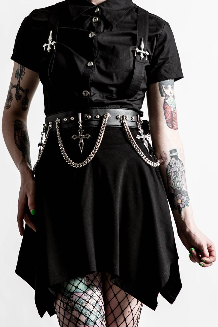 Killstar Women's Stuff Hope To Die Cross Belt 5 Killstar Women's Stuff Hope To Die Cross Belt