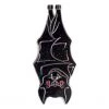 Kreepsville666 Pins Hanging Bat Glitter Enamel Pin
