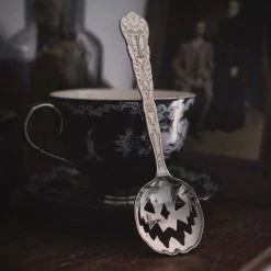 Lively Ghosts Haunted Hallows Tea Spoon - Silver Gift Ideas