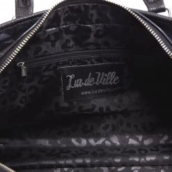 Lux De Ville Hellraiser Tote Black And Midnight Sparkle 10 Lux De Ville Hellraiser Tote Black And Midnight Sparkle