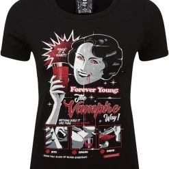 Killstar Forever Young Ringer Top Women's Stuff