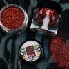Glam Goth Beauty Inferno - Red Body Glitter