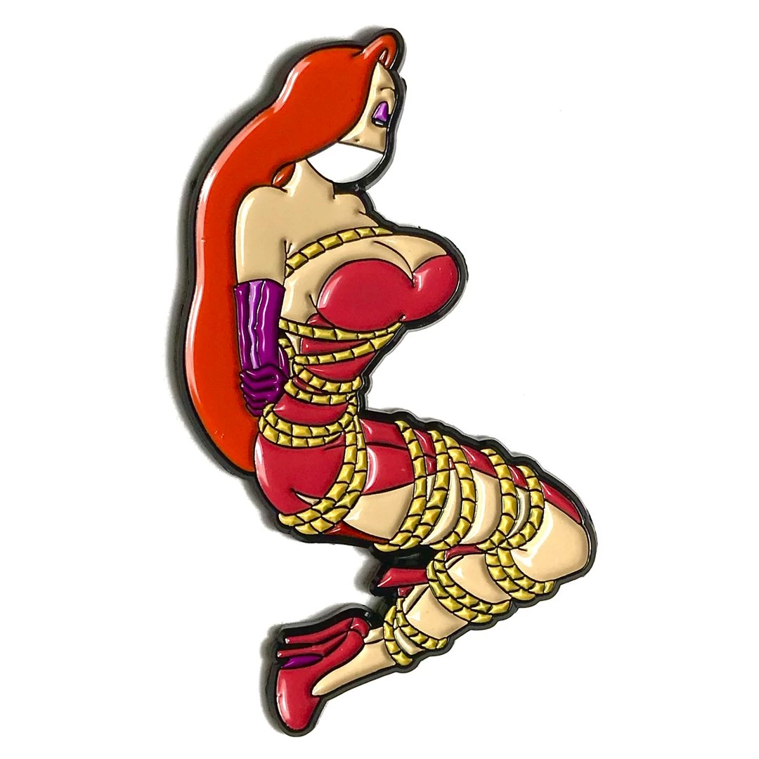 Geeky And Kinky Pins Jessica Enamel Pin 3 Geeky And Kinky Pins Jessica Enamel Pin