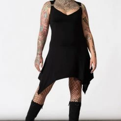 Killstar Women's Stuff Lawless Lace-Up Dress
