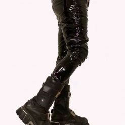 Lip Service Skinny PVC Vinyl Stretch Jeans