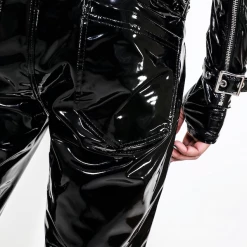 Lip Service Skinny PVC Vinyl Stretch Jeans