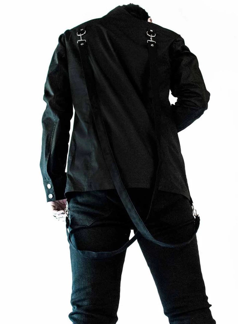 Lip Service Men's Stuff Rivet Head Work Shirt 6 Lip Service Men's Stuff Rivet Head Work Shirt