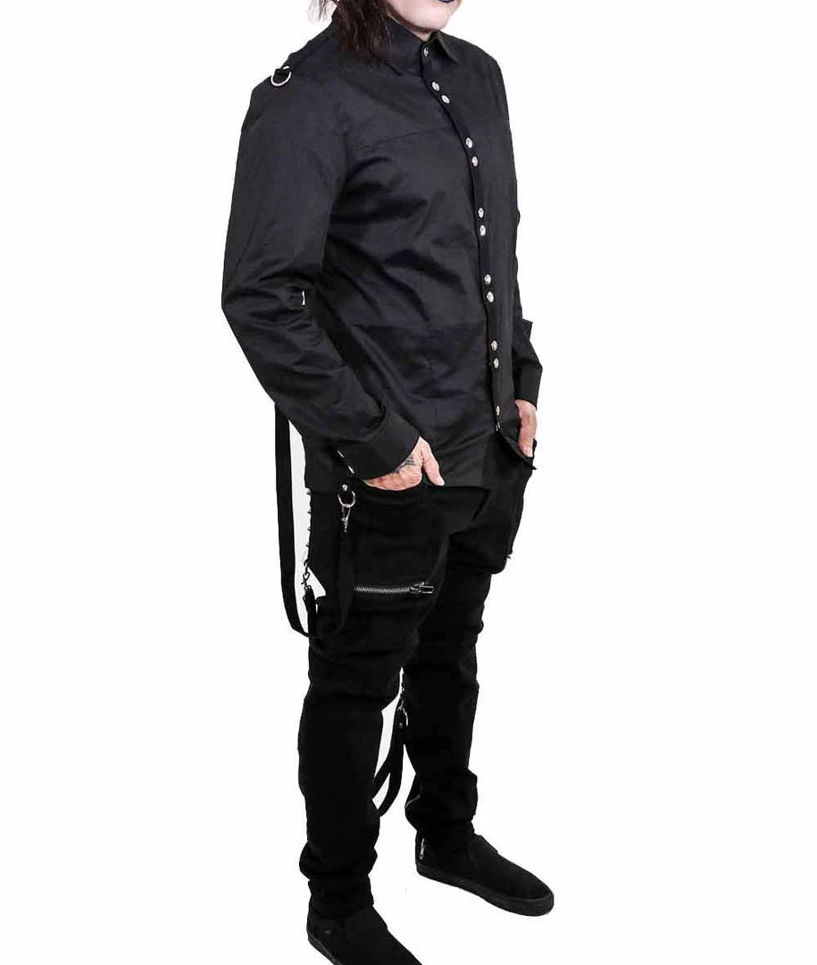 Lip Service Men's Stuff Rivet Head Work Shirt 8 Lip Service Men's Stuff Rivet Head Work Shirt