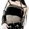 Lip Service Women's Stuff Transformer Fishnet Top