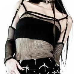 Lip Service Women's Stuff Transformer Fishnet Top