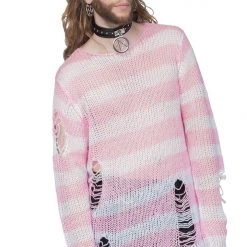 Killstar Men's Stuff Marshmallow Knit Sweater 12 Killstar Men's Stuff Marshmallow Knit Sweater