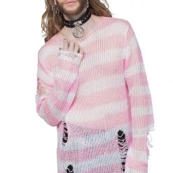 Killstar Men's Stuff Marshmallow Knit Sweater 13 Killstar Men's Stuff Marshmallow Knit Sweater