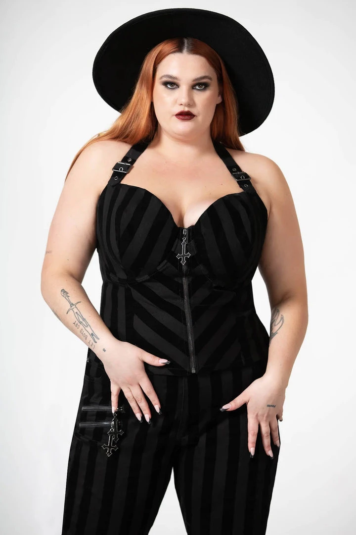 Killstar Merciless Halter Top Women's Stuff 3 Killstar Merciless Halter Top Women's Stuff