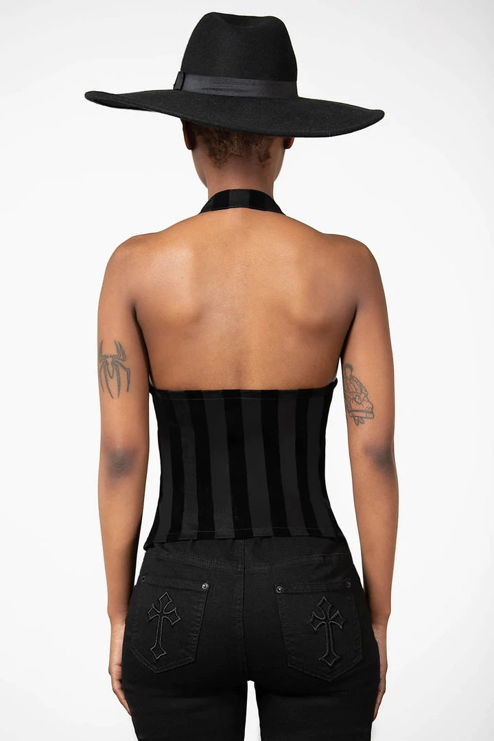 Killstar Merciless Halter Top Women's Stuff 6 Killstar Merciless Halter Top Women's Stuff