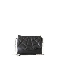 Banned Mabris Webb Enigma Black Shoulder Bag