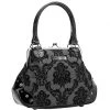 Rock Rebel Mistress Kisslock Bag In Black 1 Rock Rebel Mistress Kisslock Bag In Black