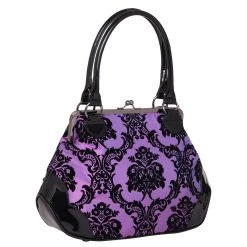 Rock Rebel Mistress Kisslock Bag In Purple Bags & Backpacks 6 Rock Rebel Mistress Kisslock Bag In Purple Bags & Backpacks