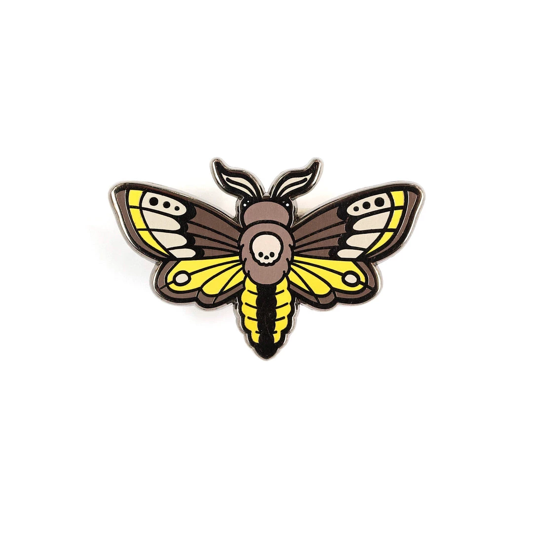 LuxCups Creative Pins Moth Enamel Pin 3 LuxCups Creative Pins Moth Enamel Pin