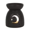 Gothic Gifts Black Mystical Moon Cut Out Oil Burner Gift Ideas 2 Gothic Gifts Black Mystical Moon Cut Out Oil Burner Gift Ideas