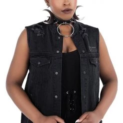 Killstar Nightrider Denim Vest