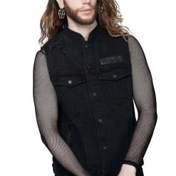 Killstar Nightrider Denim Vest