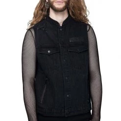 Killstar Nightrider Denim Vest