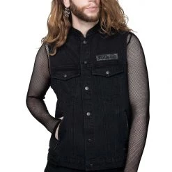 Killstar Nightrider Denim Vest