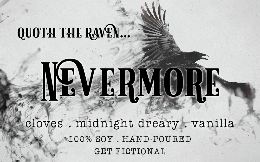 Get Fictional Gift Ideas Nevermore - Candle 4 Get Fictional Gift Ideas Nevermore - Candle