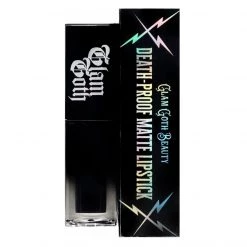 Glam Goth Beauty NIghtmare - Black Matte Lipstick Hair And Makeup