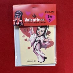 One Man Riet Horror Valentine Cards - Set 5