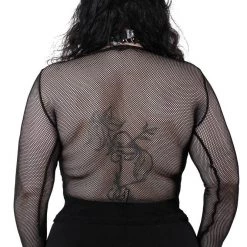 Killstar Overkill Fishnet Top - Black Women's Stuff 13 Killstar Overkill Fishnet Top - Black Women's Stuff