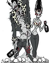 Poster Pop Gift Ideas Pigors Psychobilly Zombies Sticker