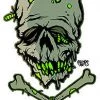 Poster Pop Pigors Zombie Skull Sticker Gift Ideas