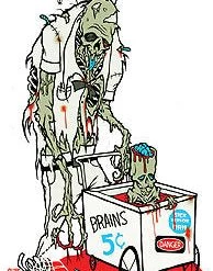 Poster Pop Pigors Ice Cream Brains Gift Ideas