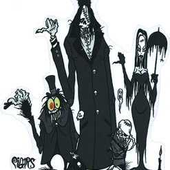 Poster Pop Gift Ideas Pigors Hitchkiking Ghouls Sticker
