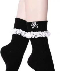 Killstar Gift Ideas Poisoned Mind Ruffle Socks