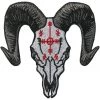 Kreepsville666 Voodoo Goat Skull Patch 2 Kreepsville666 Voodoo Goat Skull Patch