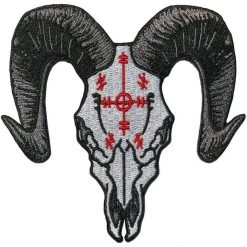 Kreepsville666 Voodoo Goat Skull Patch
