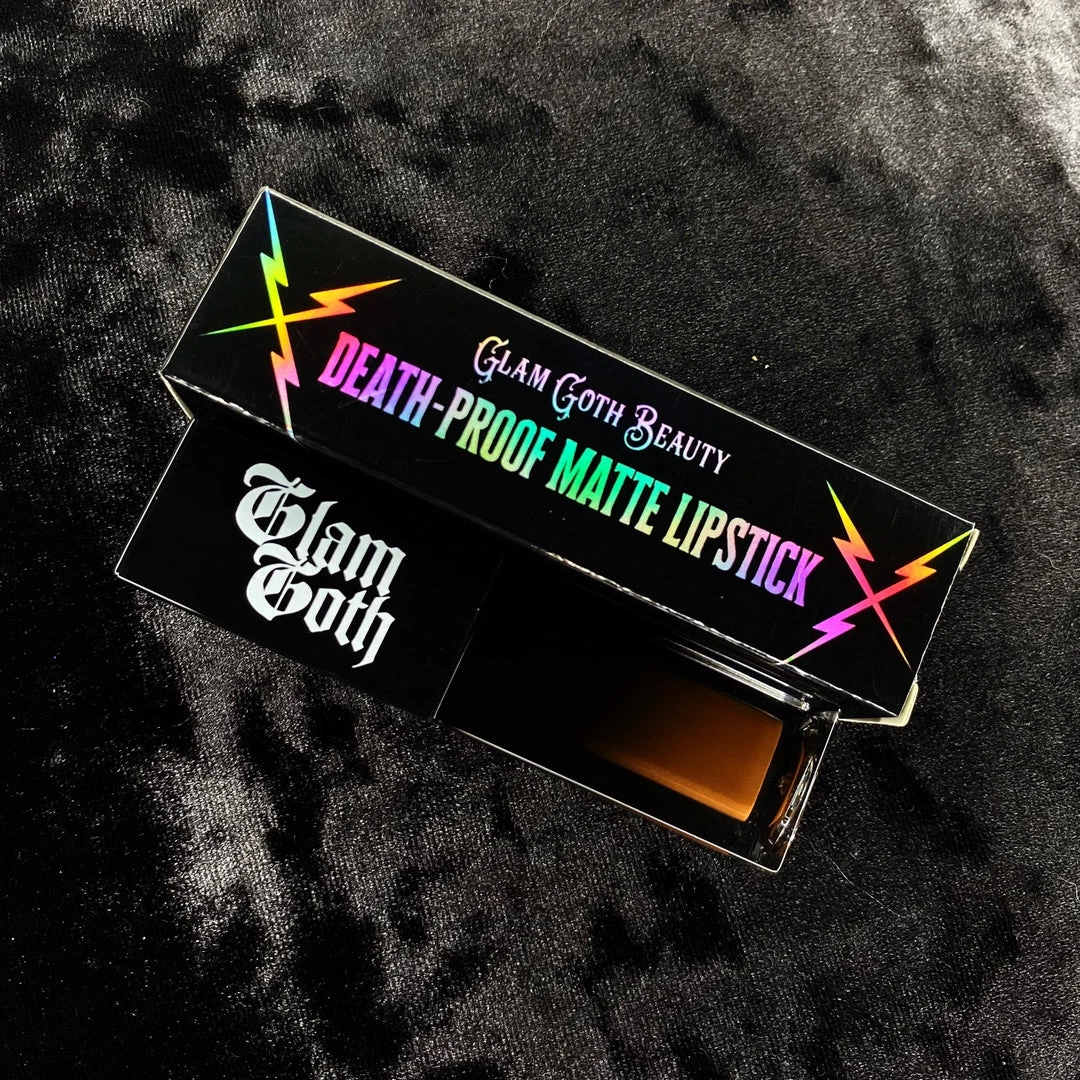 Glam Goth Beauty Perish - Neutral Pumpkin Spice Matte Brown Lipstick 4 Glam Goth Beauty Perish - Neutral Pumpkin Spice Matte Brown Lipstick