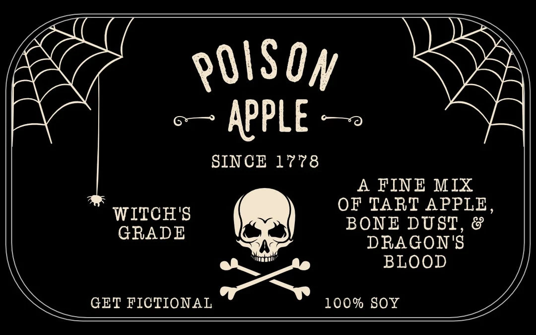 Get Fictional Gift Ideas Poison Apple - Wax Melt 3 Get Fictional Gift Ideas Poison Apple - Wax Melt