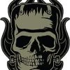 Poster Pop Kruse Franken-Skull Sticker