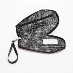 Rock Rebel We Belong Dead Glitter Coffin Wallet - Green Wallets