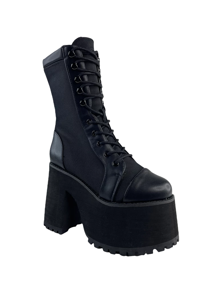Strange Cvlt Women's Stuff Raven Boot Black 5 Strange Cvlt Women's Stuff Raven Boot Black