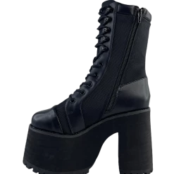 Strange Cvlt Women's Stuff Raven Boot Black