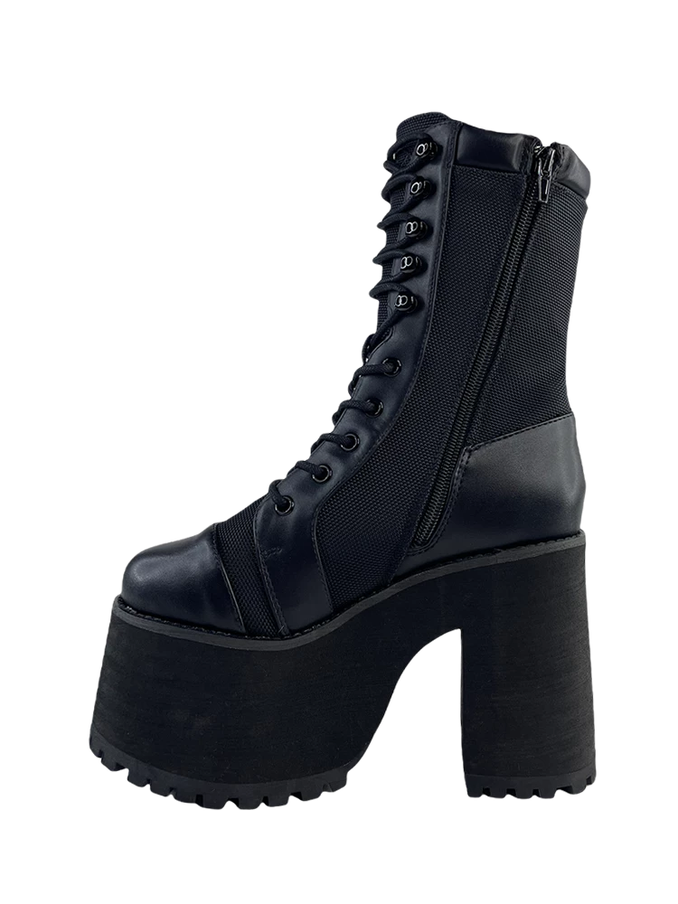 Strange Cvlt Women's Stuff Raven Boot Black 3 Strange Cvlt Women's Stuff Raven Boot Black