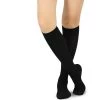 TeeHee Black Rib Pointelle Knee High Women's Socks Gift Ideas 2 TeeHee Black Rib Pointelle Knee High Women's Socks Gift Ideas